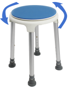 可旋轉洗浴凳-