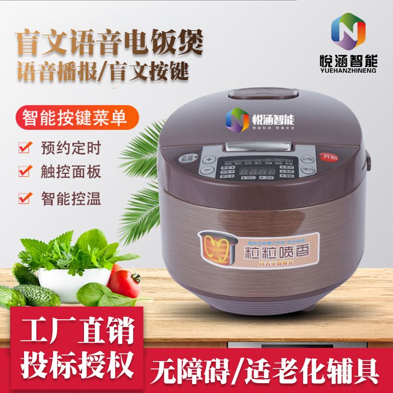 盲文語(yǔ)音電飯煲-