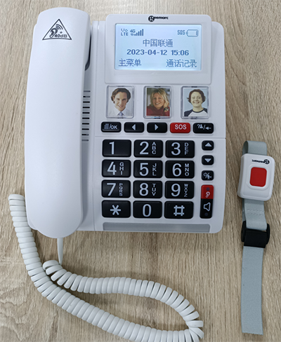帶一鍵求救SOS的4G無線固話（CL9000）-