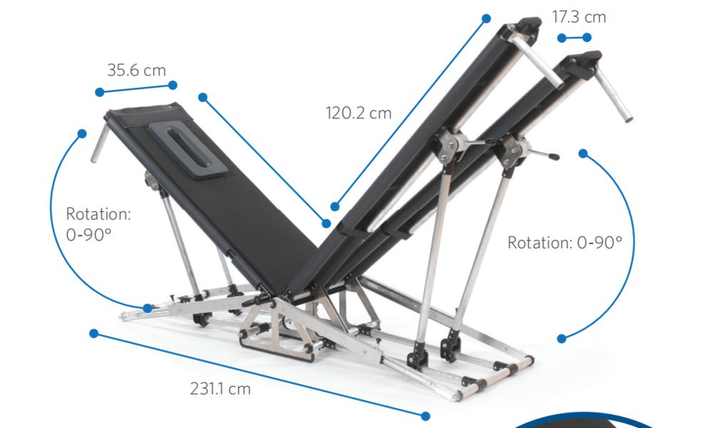 數字化髖關節(jié)便攜測訓椅