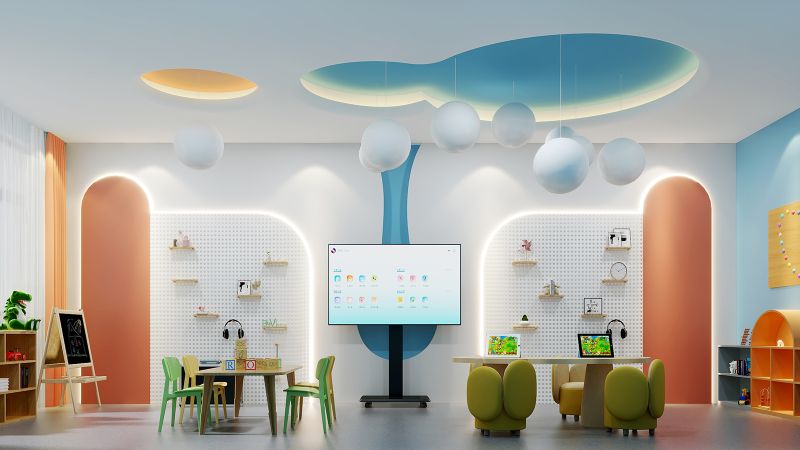 多媒體聽力語言訓(xùn)練室-