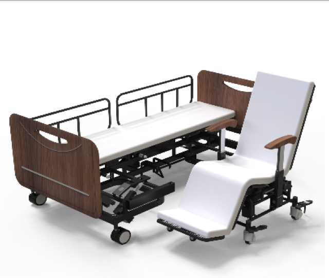 半自動(dòng)一體化床椅
