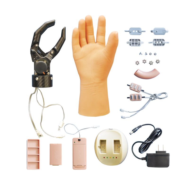 前臂一自由度碳纖肌電假肢（高配）-