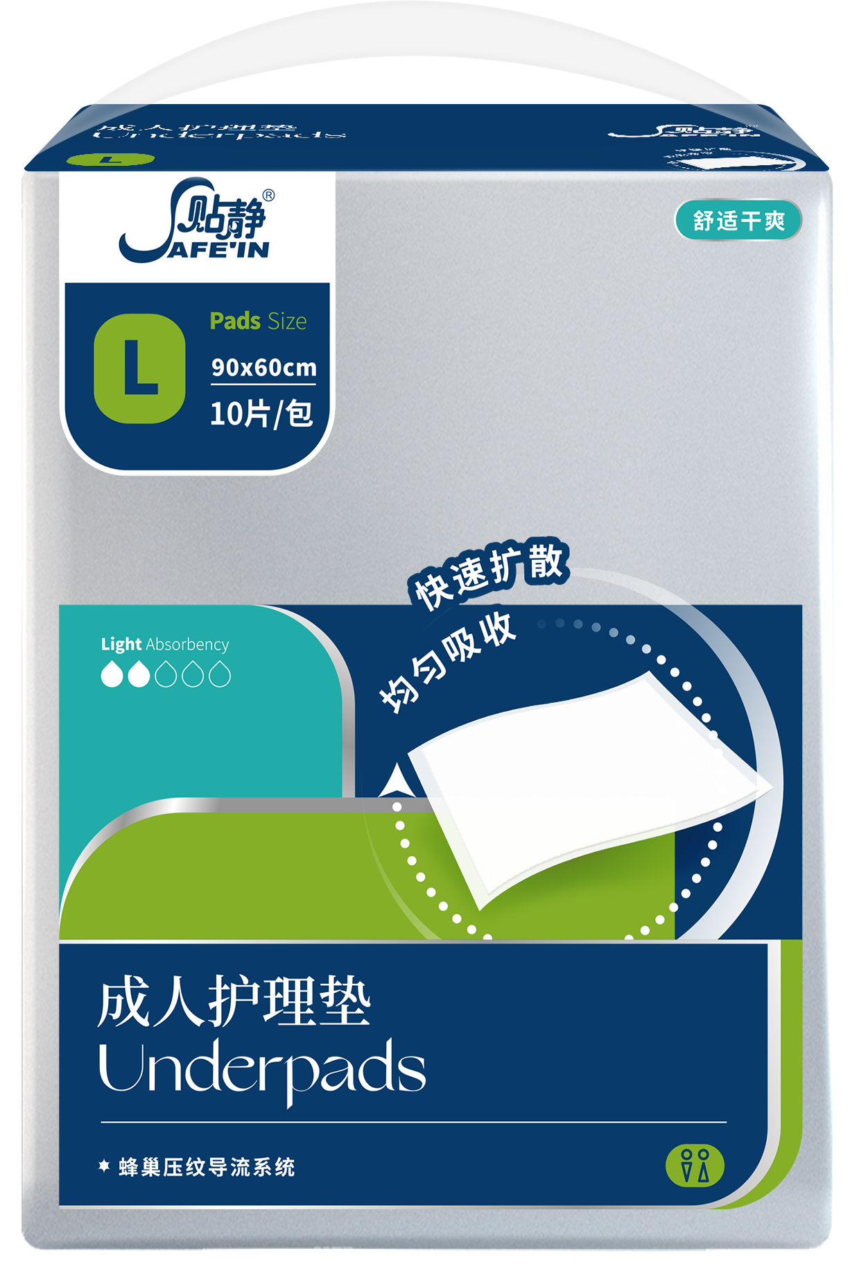 貼靜舒爽系列成人護(hù)理墊