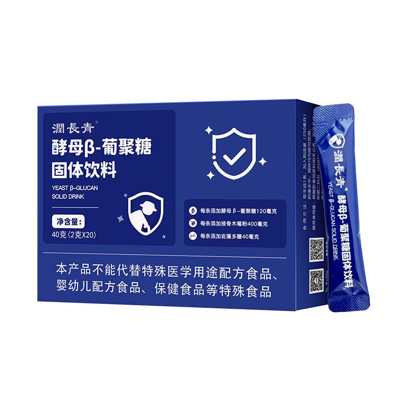 潤長青 酵母&beta;-葡聚糖固體飲料-